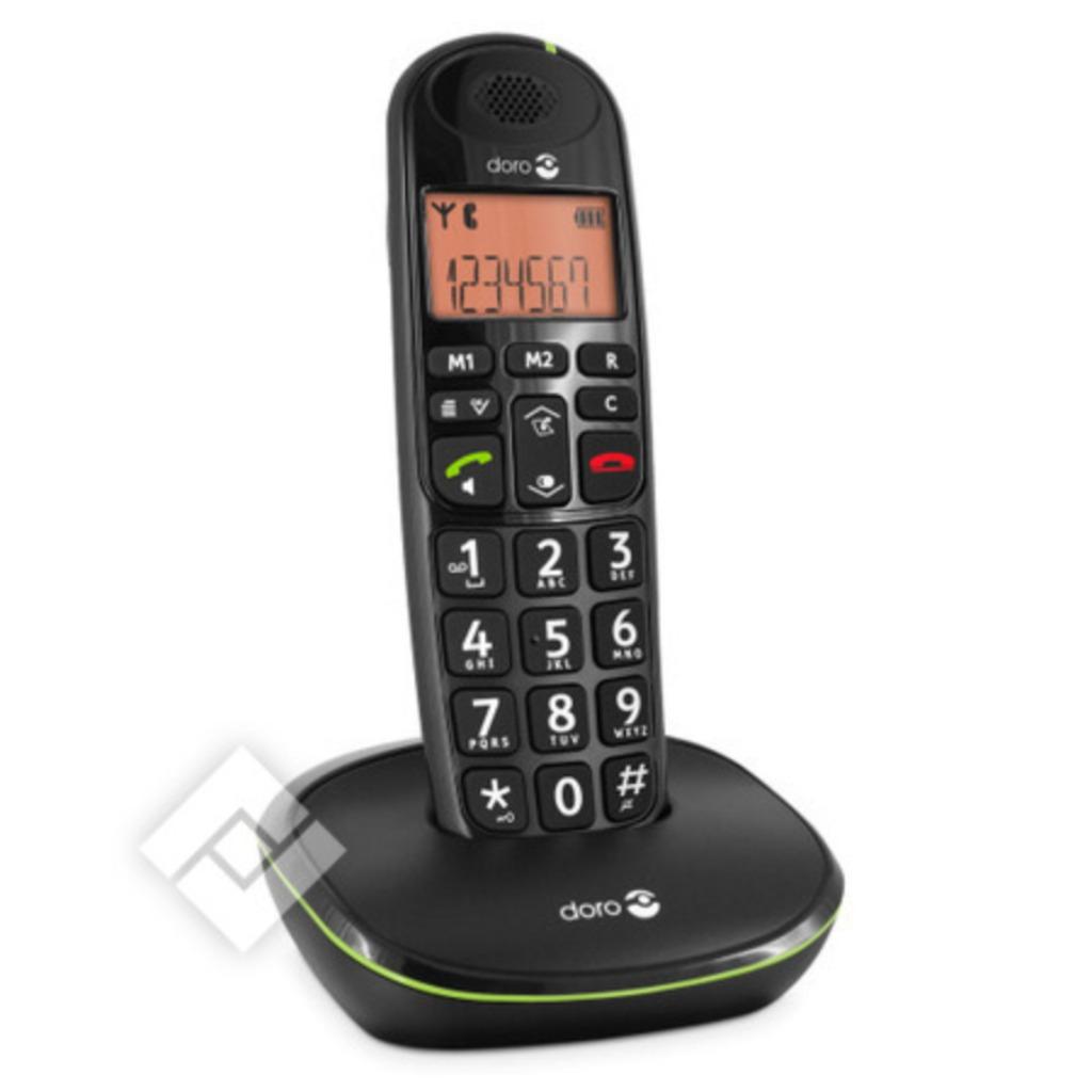 DORO téléphone phone easy noir état neuf pv 49.95e, Telecommunicatie, Ophalen of Verzenden, Nieuw