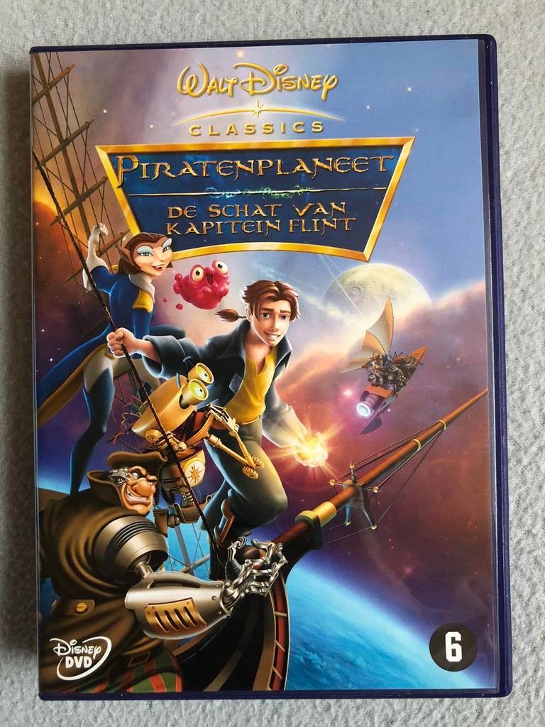 Piratenplaneet de schat van kapitein flint DVD, Cd's en Dvd's, Ophalen of Verzenden, Zo goed als nieuw