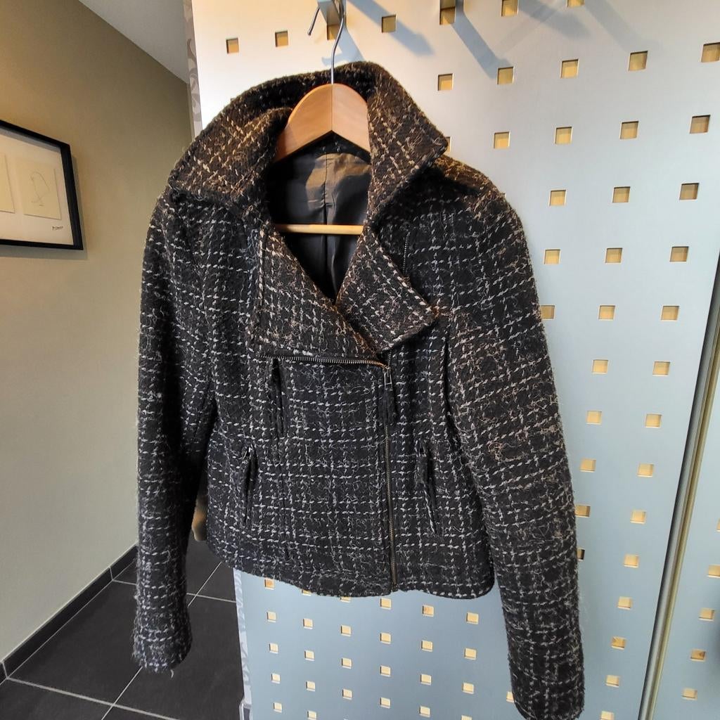Manteau court en laine, Camaïeu, Enlèvement ou Envoi, Porté, Manteau
