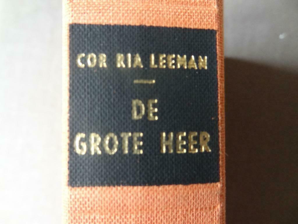 De grote heer. Een negro spiritual / Cor Ria Leeman, Cor Ria Leeman, Ophalen of Verzenden, Zo goed als nieuw, Nederland