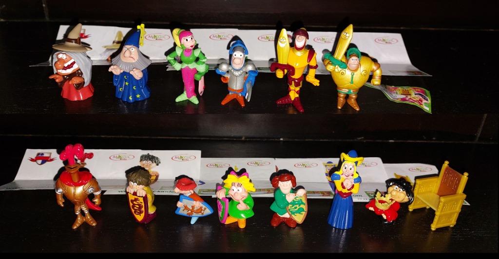 Complete serie  Funny Castle + papieren, Ophalen of Verzenden, Zo goed als nieuw, Hardplasticfiguren