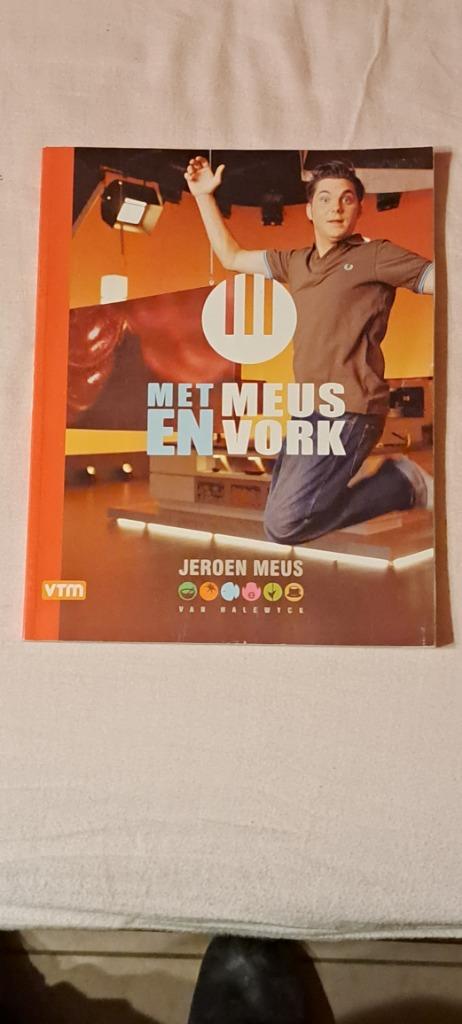 jeroen meus Met meus en vork, Livres, Livres de cuisine, Enlèvement ou Envoi