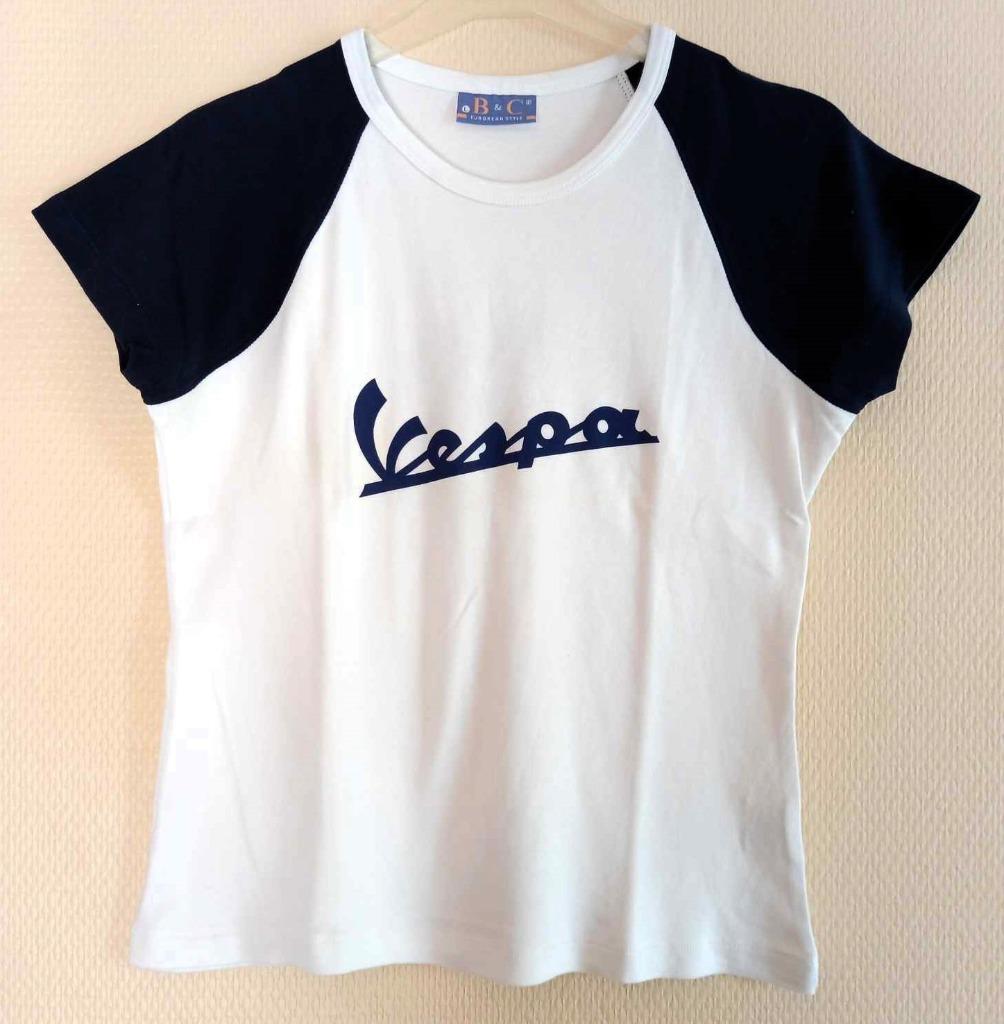 Vespa T-Shirt, Ophalen of Verzenden, Zo goed als nieuw, Blauw
