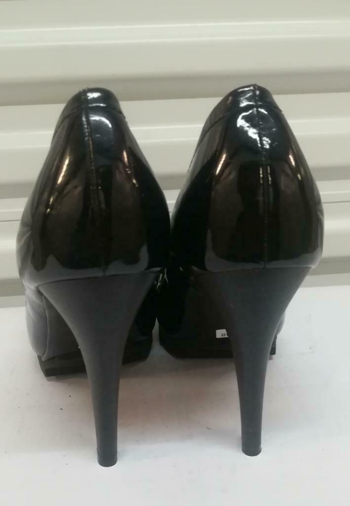 274B* BELLE WOMEN sexy escarpins noirs laqués (41), Neuf, Escarpins, Noir, Envoi