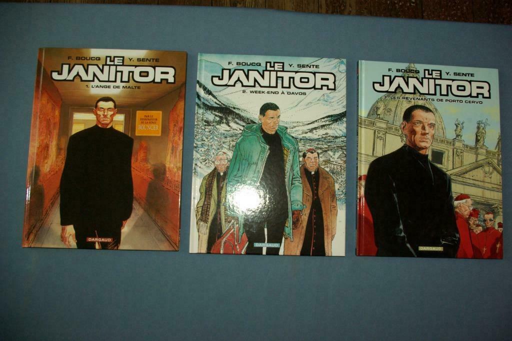 LE JANITOR BD 3 premiers en EO Ed Dargaud, Livres, Plusieurs BD, Enlèvement ou Envoi, Neuf, Boucq et Sente
