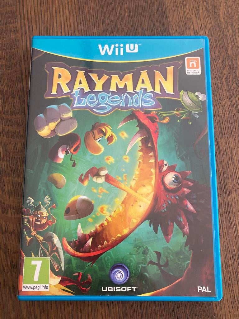 Wiiu game Rayman Legends, Games en Spelcomputers, Ophalen of Verzenden, Zo goed als nieuw