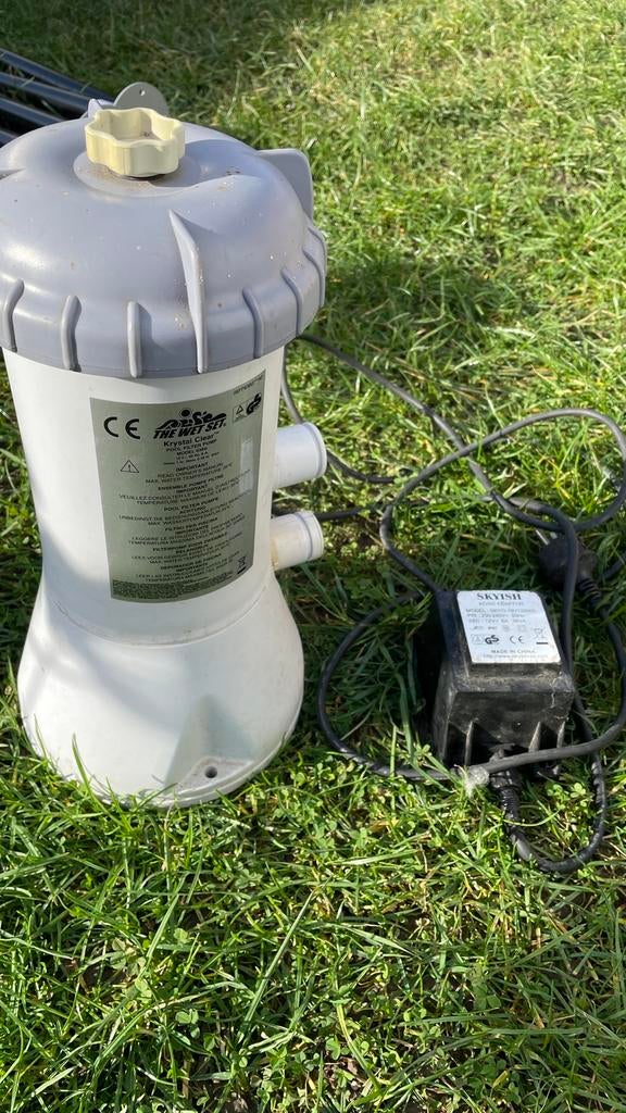 Intex krystal clear zwembad filterpomp, Ophalen