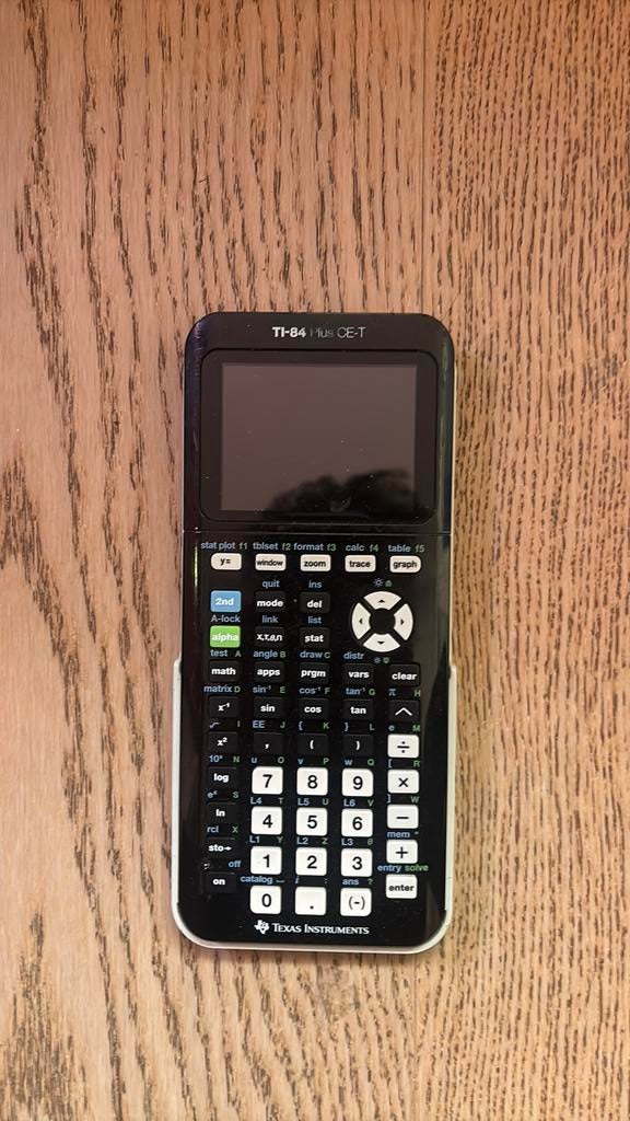TI-84 Plus CET, Diversen, Ophalen of Verzenden, Grafische rekenmachine, Gebruikt
