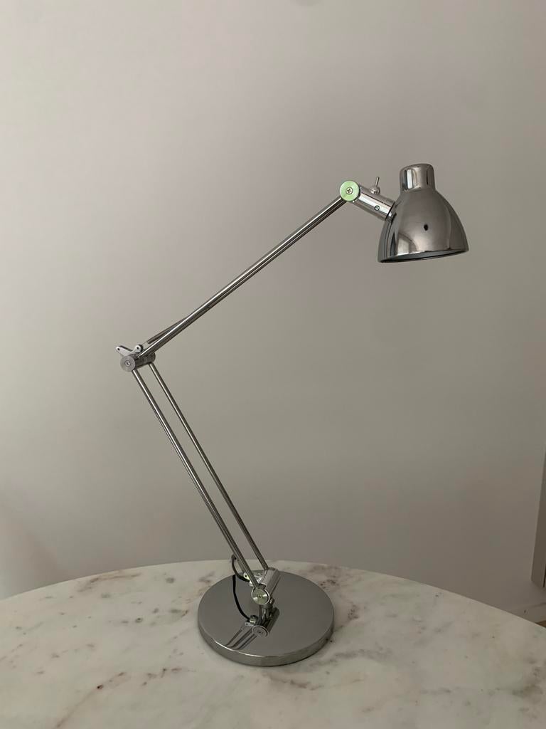 Lampe de travail IKEA Antifoni nickelée, Enlèvement, Comme neuf