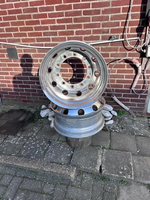 aluminium velgen vrachtwagen of bus, Auto-onderdelen, Vrachtwagen-onderdelen, Ophalen, Gebruikt, DAF