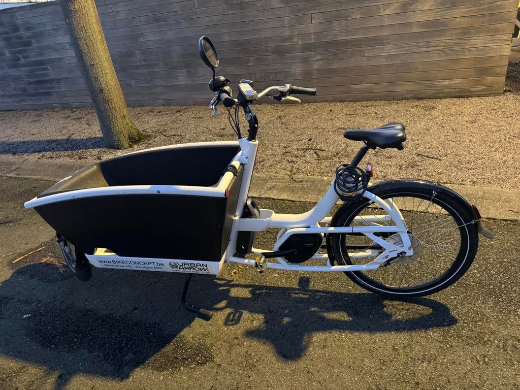 Urban Arrow Family Bakfiets - 2019, Fietsen en Brommers, Gebruikt, Elektrisch, 2 kinderen, Ophalen