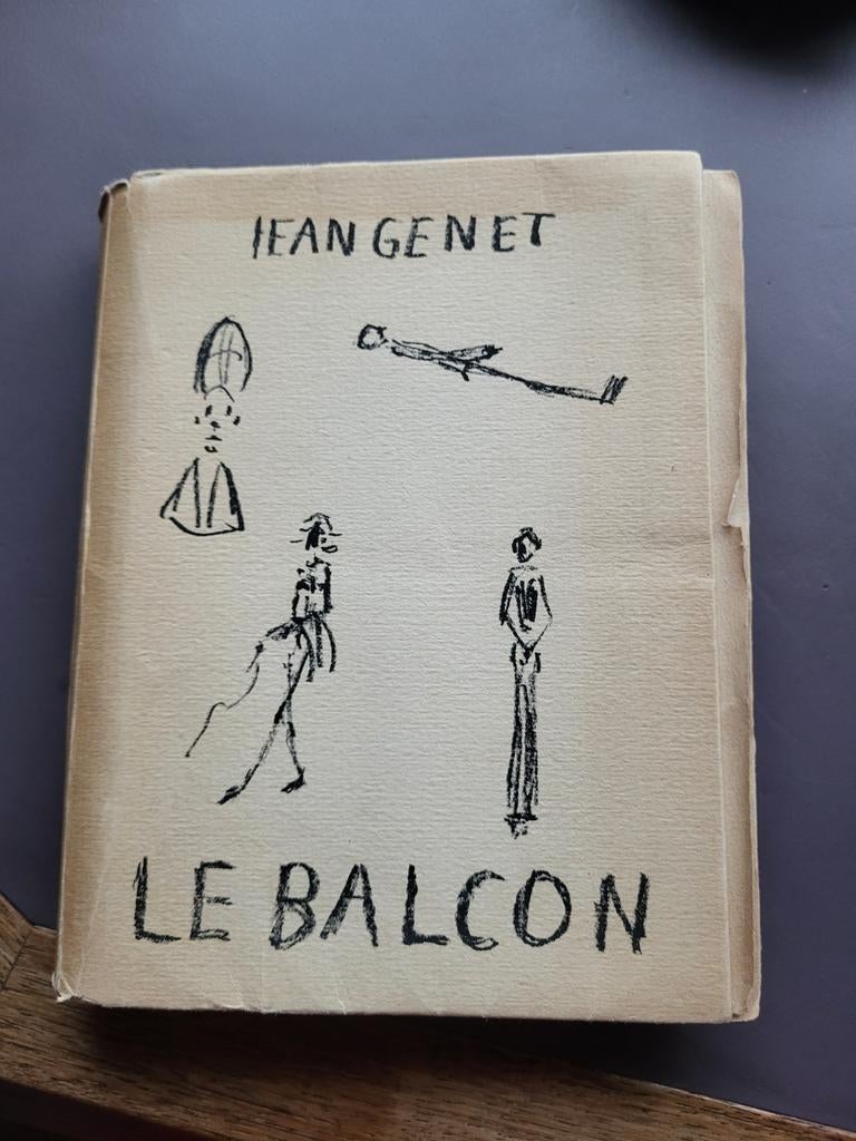 Jean Genet Le Balcón Giacometti 1956 L'Arbalète, Enlèvement ou Envoi