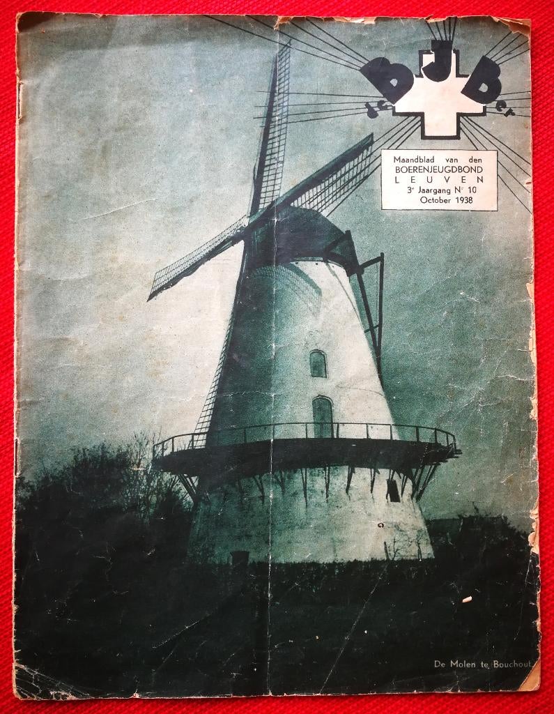 Oud maandblad Boerenjeugdbond 1938, Verzamelen, Tijdschriften, Kranten en Knipsels, Ophalen of Verzenden, 1920 tot 1940, Tijdschrift