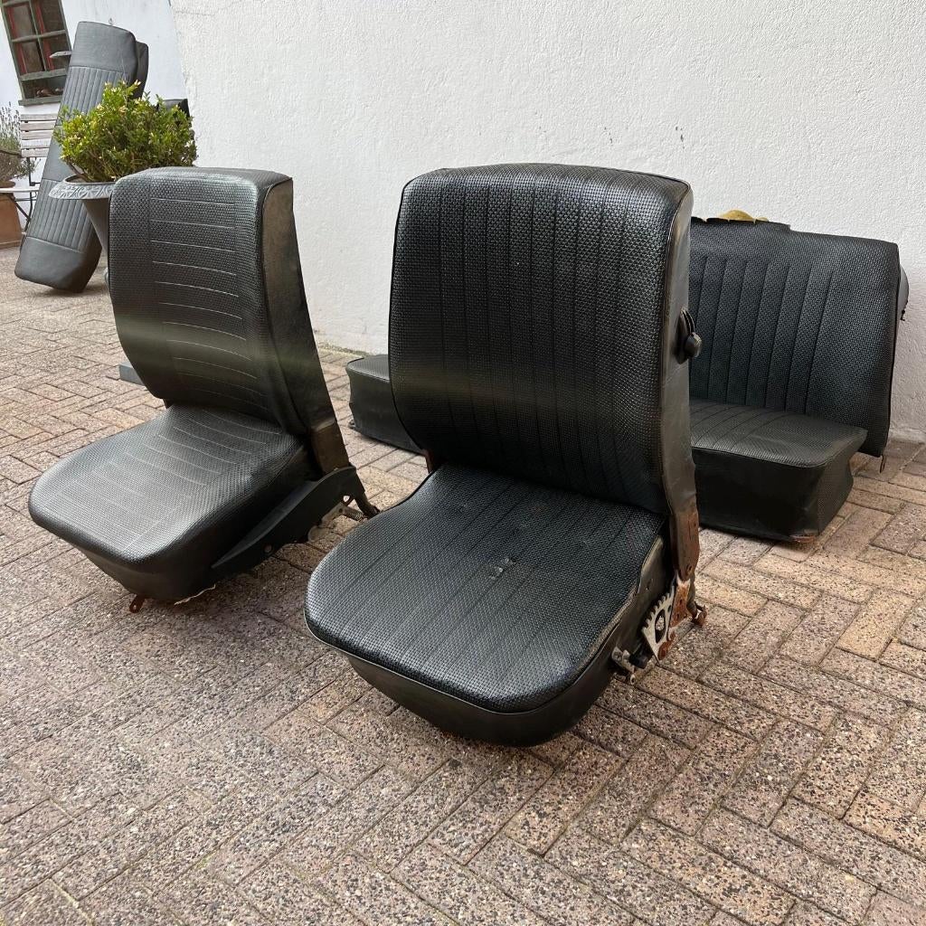 VW Super Beetle 73 - 1303 Compleet interieur zwart, Auto-onderdelen, Interieur en Bekleding, Volkswagen, Gebruikt, Ophalen of Verzenden