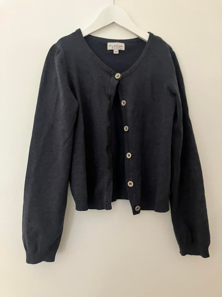 Donkerblauwe luchtige gilet, Kleding | Dames, Truien en Vesten, Bel & Bo, Ophalen of Verzenden, Gedragen, Blauw