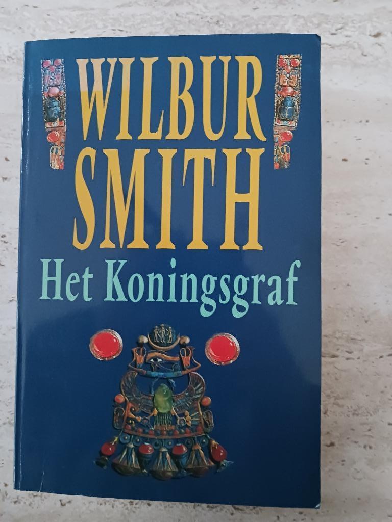Het Koningsgraf van Wilbur Smith, Boeken, Romans, Zo goed als nieuw, Nederland, Ophalen of Verzenden