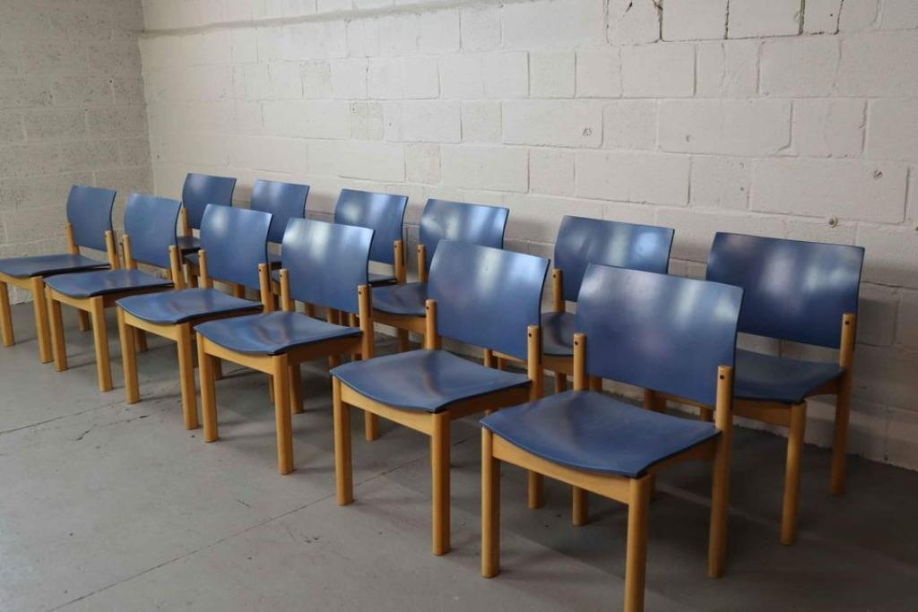 Set of 6 chairs by Kusch Co, Ophalen