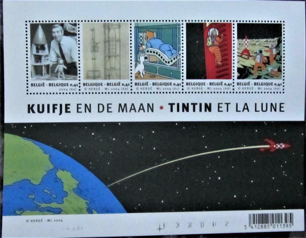 POSTZEGELS BELGIË- KUIFJE EN DE MAAN ** BL. 109, Enlèvement ou Envoi, Non oblitéré, Autres thèmes