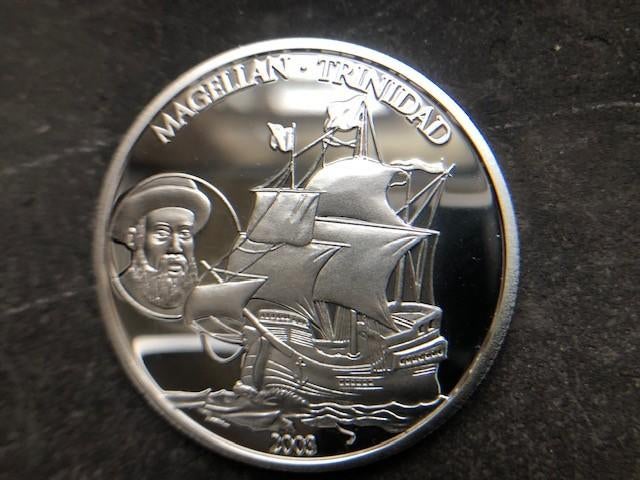 2003 Samoa - Magellan Trinidad - silver, Enlèvement ou Envoi, Monnaie en vrac, Argent