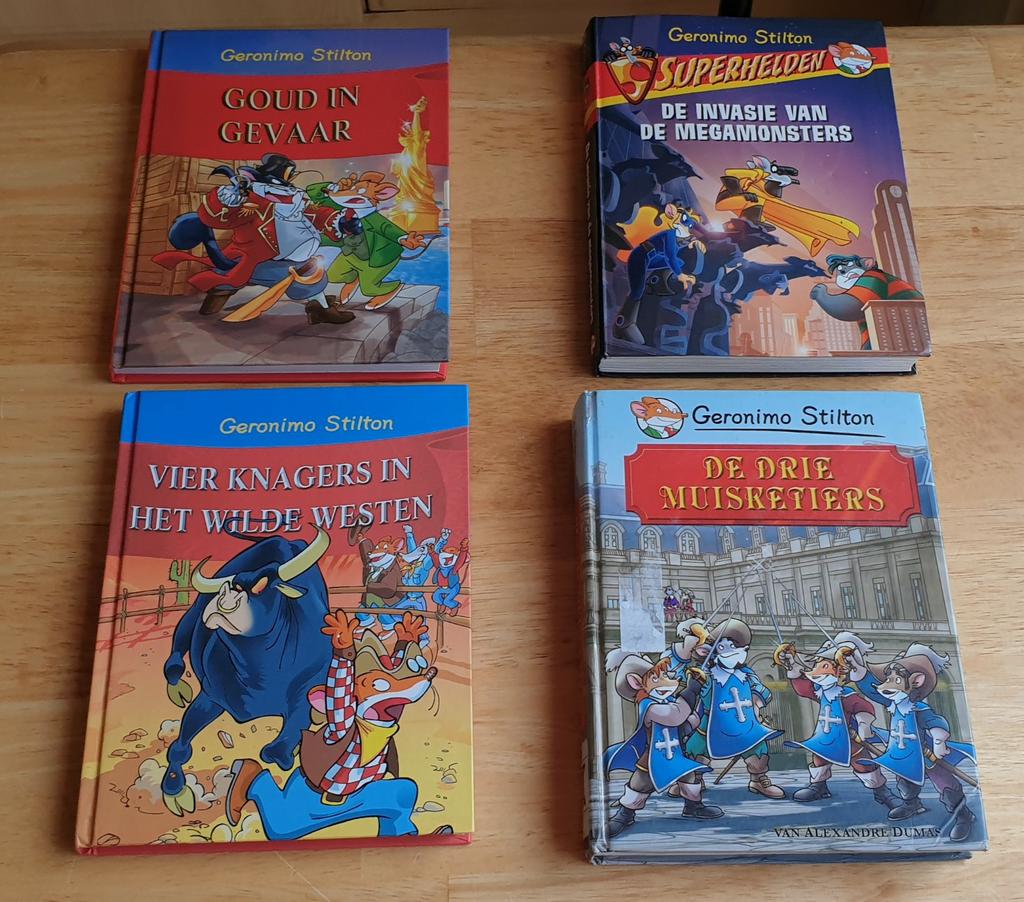 Geronimo Stilton kinderboeken voor €6 per boek, Ophalen of Verzenden, Zo goed als nieuw