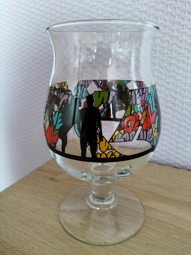 Duvelglas Fake, Ophalen of Verzenden, Zo goed als nieuw, Glas of Glazen, Duvel