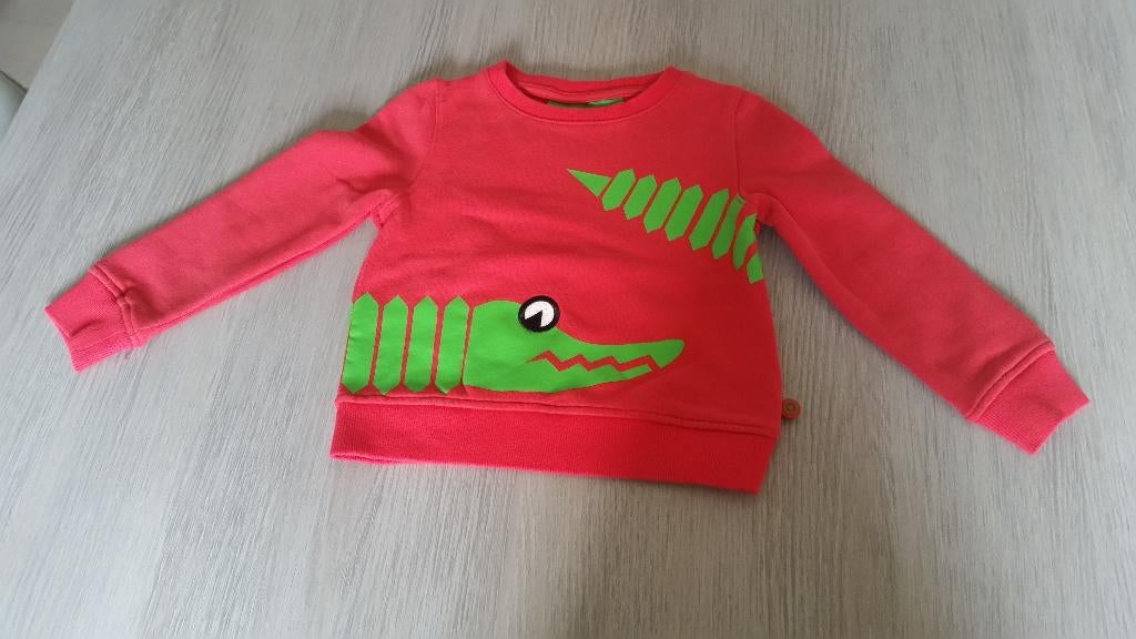 Rode trui Zulupa Puwa for jbc 104, Jongen of Meisje, Trui of Vest, Ophalen of Verzenden, Zo goed als nieuw