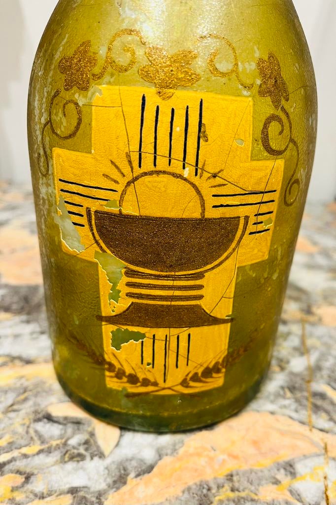 Fles religieus voor wijwater, Antiek en Kunst, Ophalen