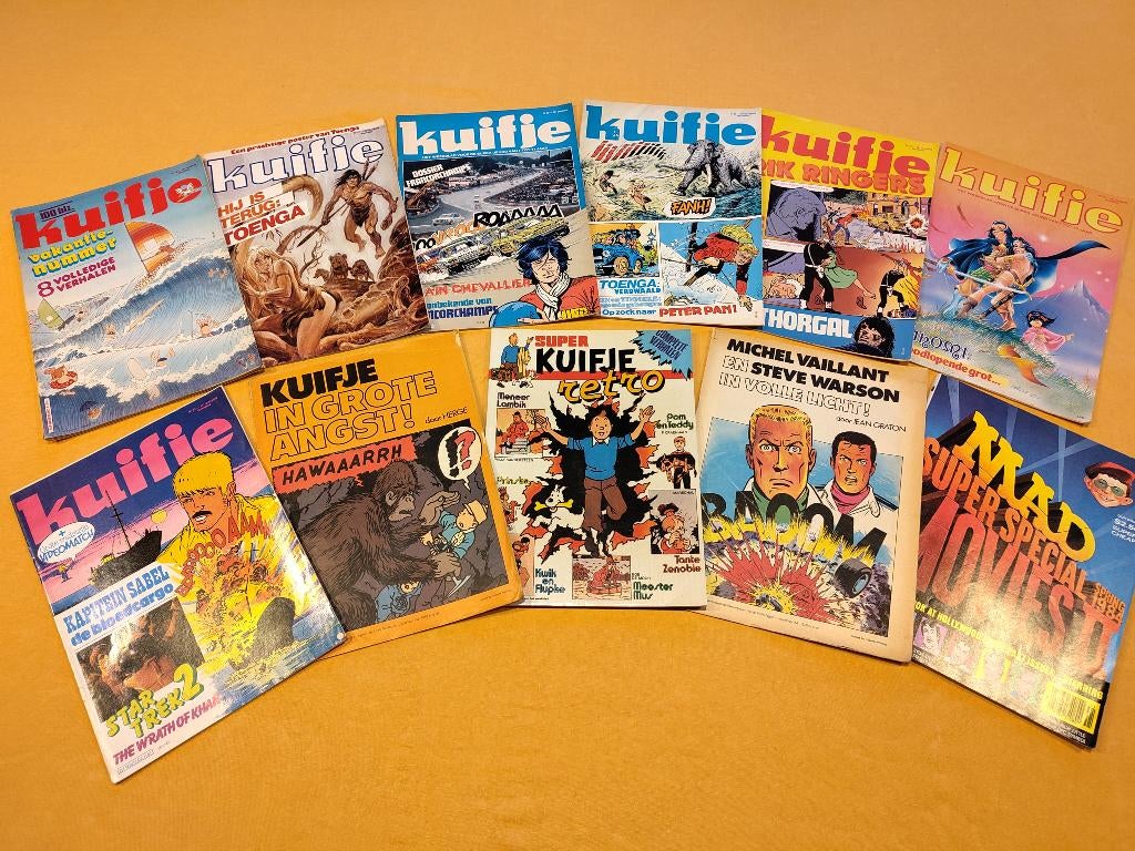 Weekblad 'Kuifje', Michel Vaillant en andere strips, Ophalen of Verzenden, Gelezen, Fictie
