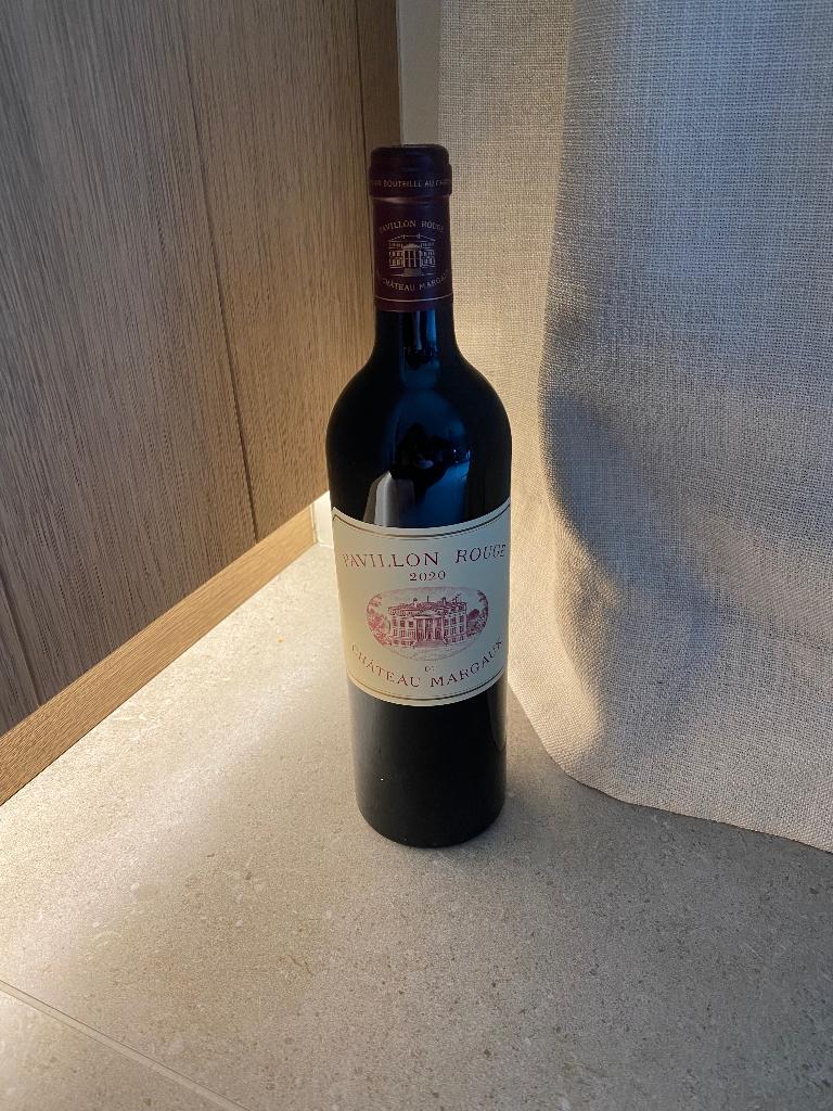 MARGAUX Pavillon Rouge de Château Margaux, Neuf, Pleine, Enlèvement, Vin rouge