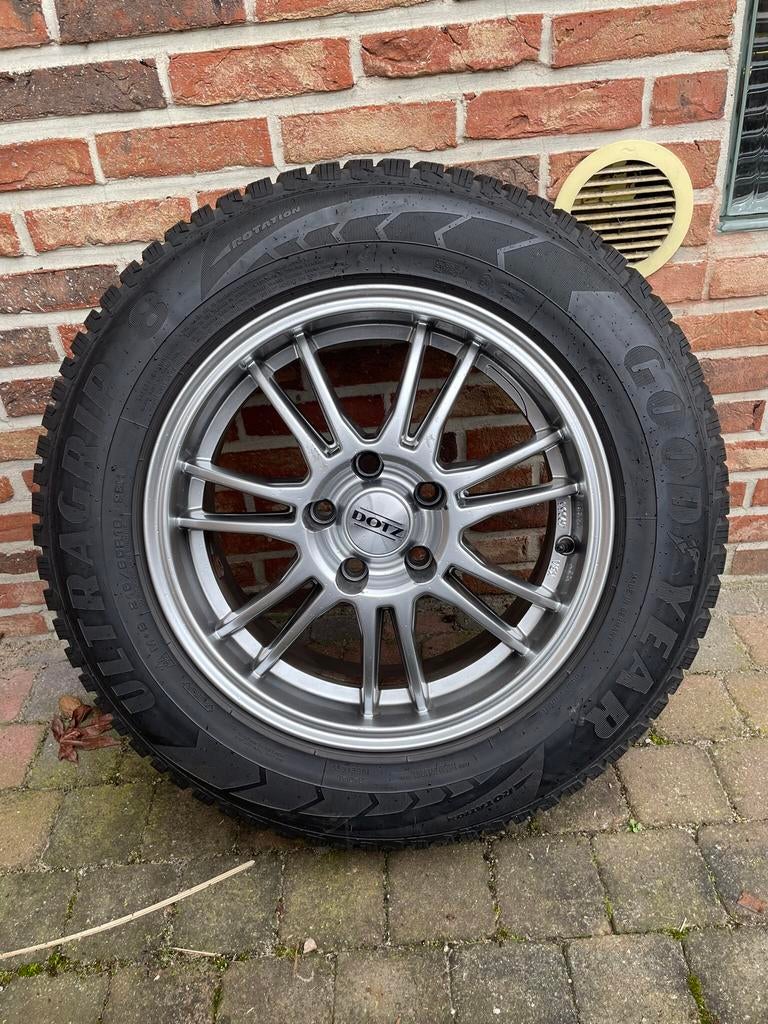 Jantes Dotz 16 ‘’ +pneus hiver, Autos : Pièces & Accessoires, Pneus & Jantes, 16 pouces, Pneus hiver, Pneu(s)