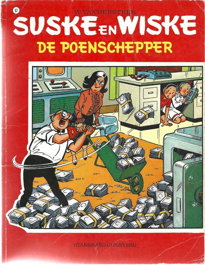 Suske en Wiske - De Poenschepper, Gelezen, Willy Vandersteen, Eén stripboek, Ophalen of Verzenden