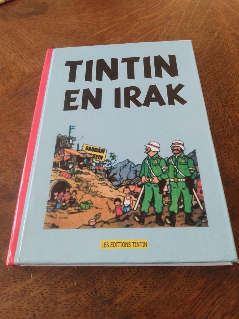 TINTIN EN IRAK, Parodie-Pastiche A5 cartonné 60 p. COULEURS, Livres, Enlèvement ou Envoi