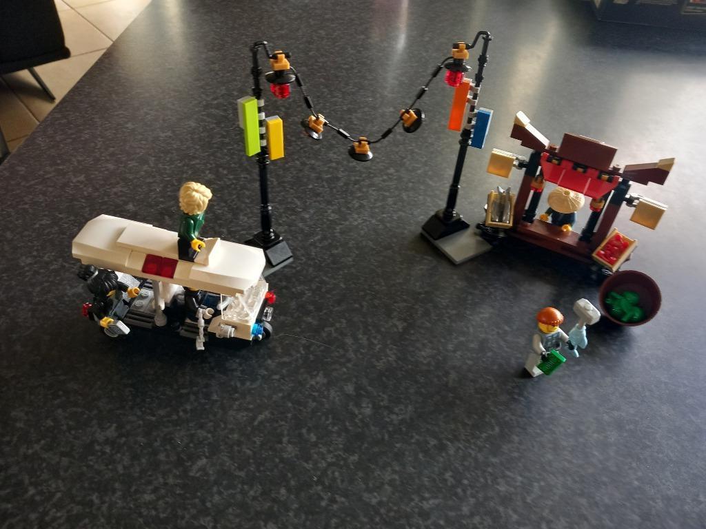 Lego "The Ninjago movie" 70607, Ophalen of Verzenden, Zo goed als nieuw, Complete set, Lego