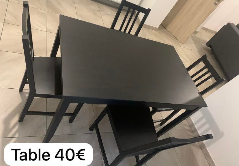 Eettafel, Ophalen
