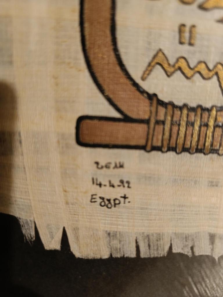 Egytische kaders, Enlèvement