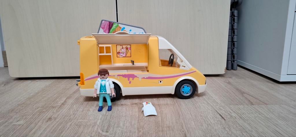Playmobil marchand de glace près de mons, Enlèvement, Comme neuf, Ensemble complet