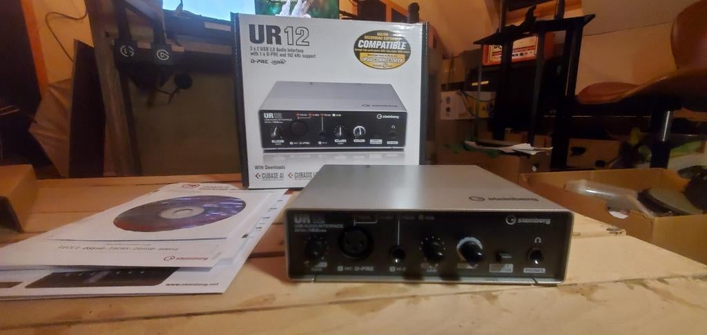 Steinberg UR12, Audio, Tv en Foto, Professionele apparaten, Ophalen of Verzenden