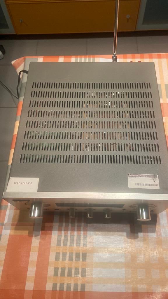 Teac agh 500 tuner versterker am fm, Gebruikt, 60 tot 120 watt, Stereo, Ophalen