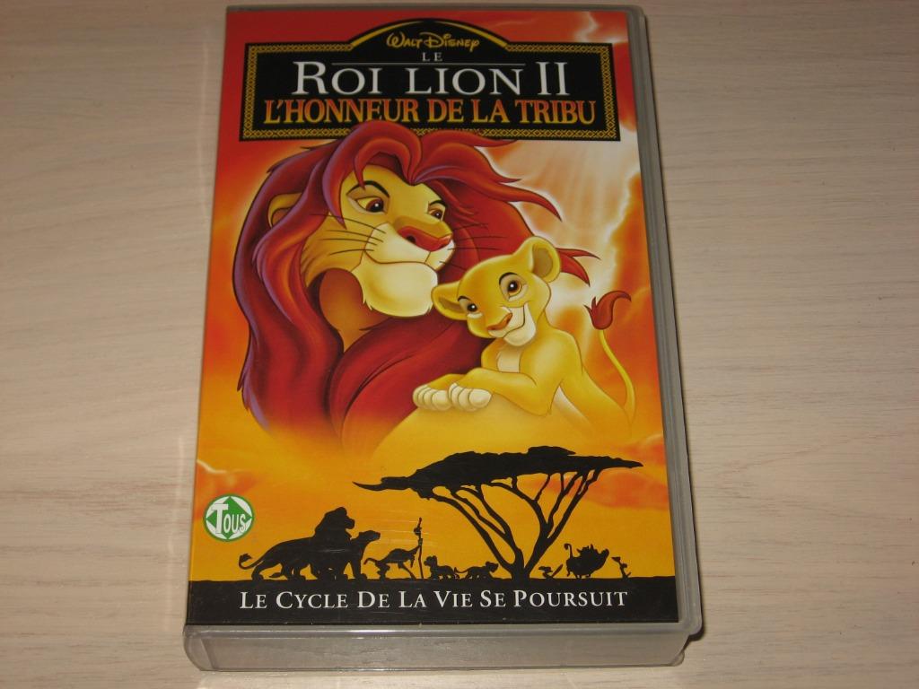 K7 vhs le roi lion 2 l'honneur de la tribu, Enlèvement ou Envoi, Comme neuf, Dessins animés et Film d'animation, Dessin animé