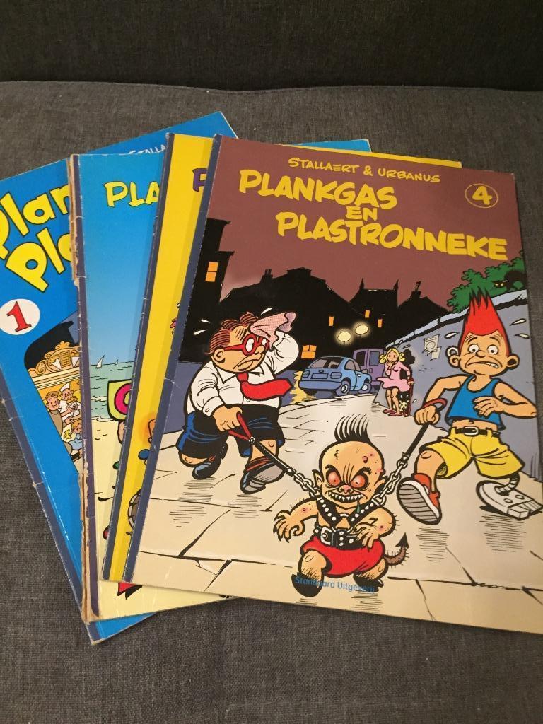 Lotje strips Plankgas en Plastronneke, Boeken, Stripverhalen, Meerdere stripboeken, Ophalen of Verzenden, Zo goed als nieuw