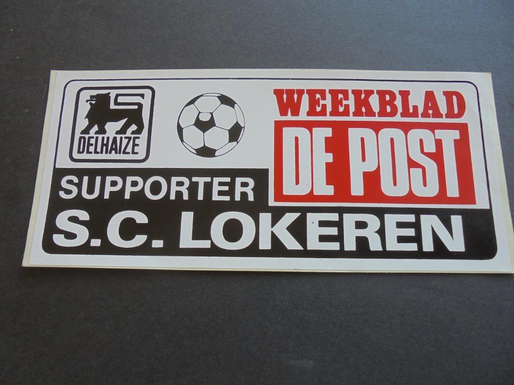 sticker SC Lokeren weekblad De Post, Verzamelen, Verzenden, Nieuw, Sport