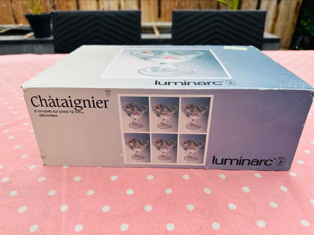 Ijscoupes Luminarc, Ophalen of Verzenden