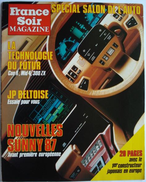 Nissan gamme 1987 Brochure Catalogue Prospekt, Envoi, Utilisé, Nissan