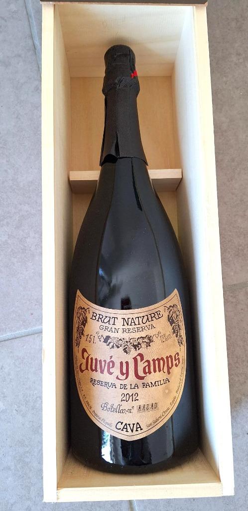 Juve y Camps magnum brut Reserva Familia 2012 coffret, Neuf, Pleine, Enlèvement, Autres types
