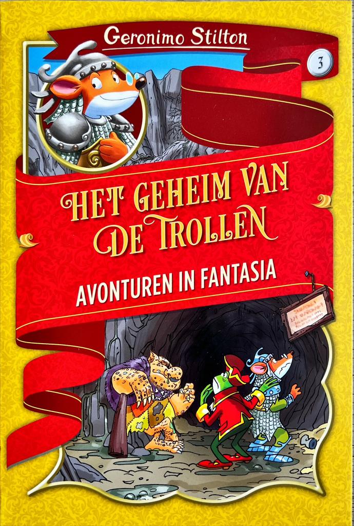 Geronimo Stilton - Het geheim van de trollen, Livres, Livres pour enfants | Jeunesse | Moins de 10 ans, Enlèvement ou Envoi