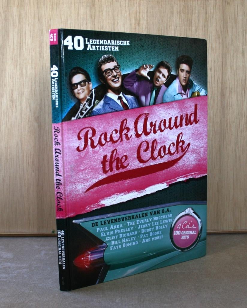 Rock around the Clock., Livres, Musique, Enlèvement ou Envoi, Genre ou Style, Utilisé, Wams & Berkers
