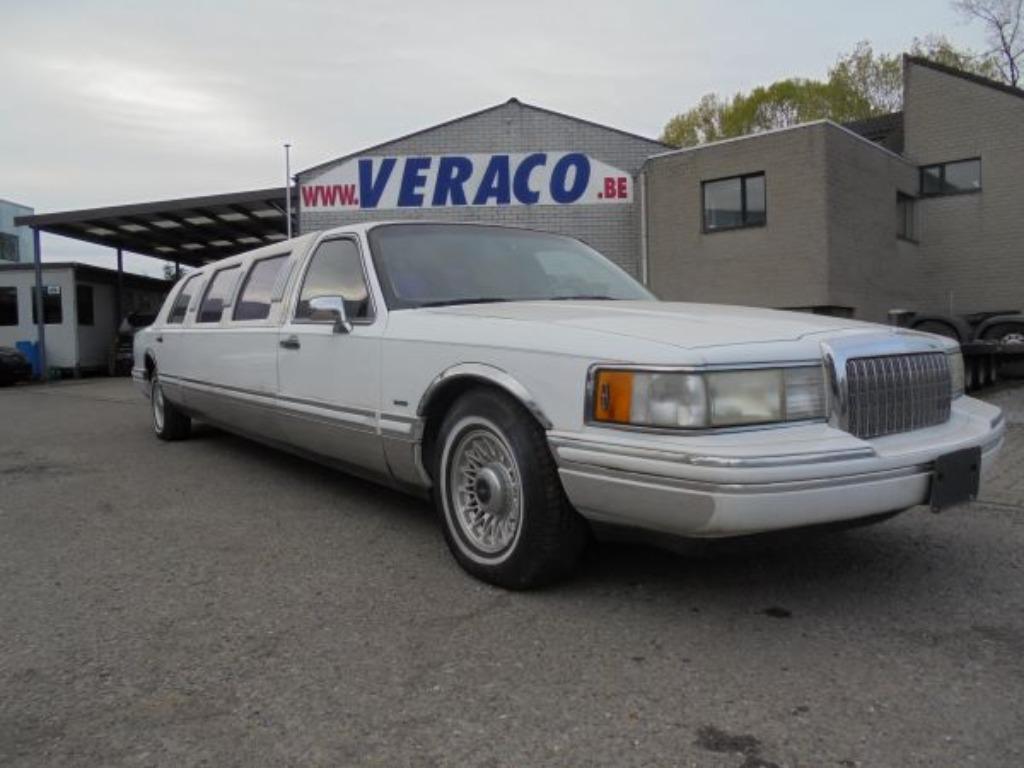 Lincoln Town Car-BJ 1993, Auto's, Automaat, 4 deurs, Achterwielaandrijving, 5000 cc