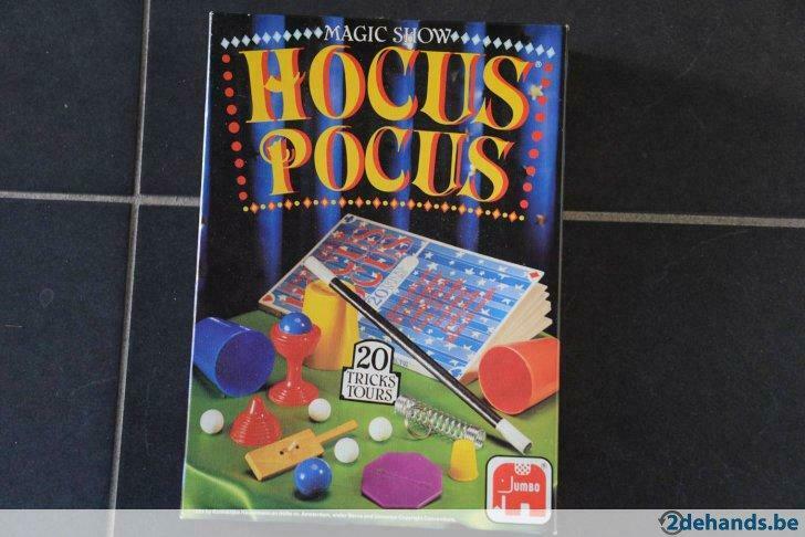 Goocheldoos Hocus Pocus. Jumbo-spelen, Enlèvement ou Envoi, Comme neuf