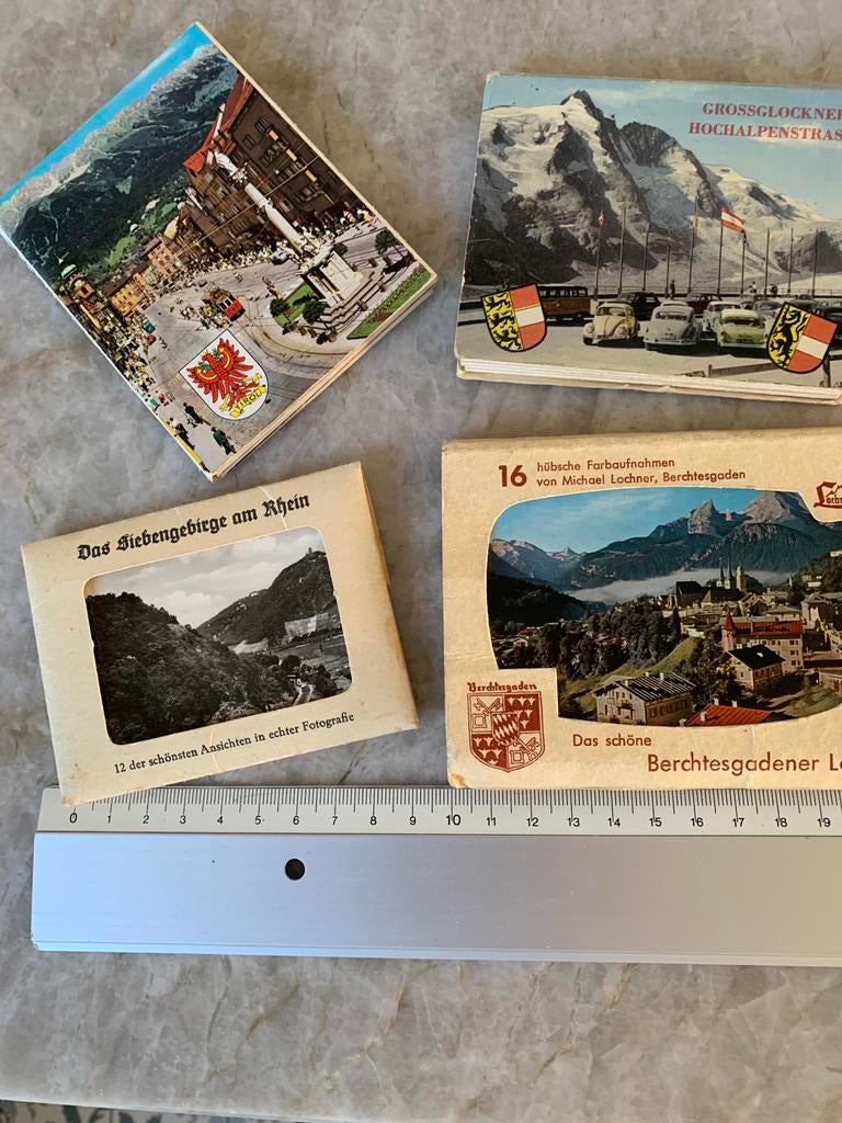Vintage Souverir boekjes oostenrijk Duitsland, Ophalen of Verzenden, Overige typen