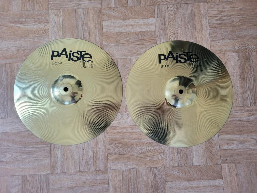 A vendre HH Paiste 101 brass 13", Musique & Instruments, Batteries & Percussions, Enlèvement, Comme neuf